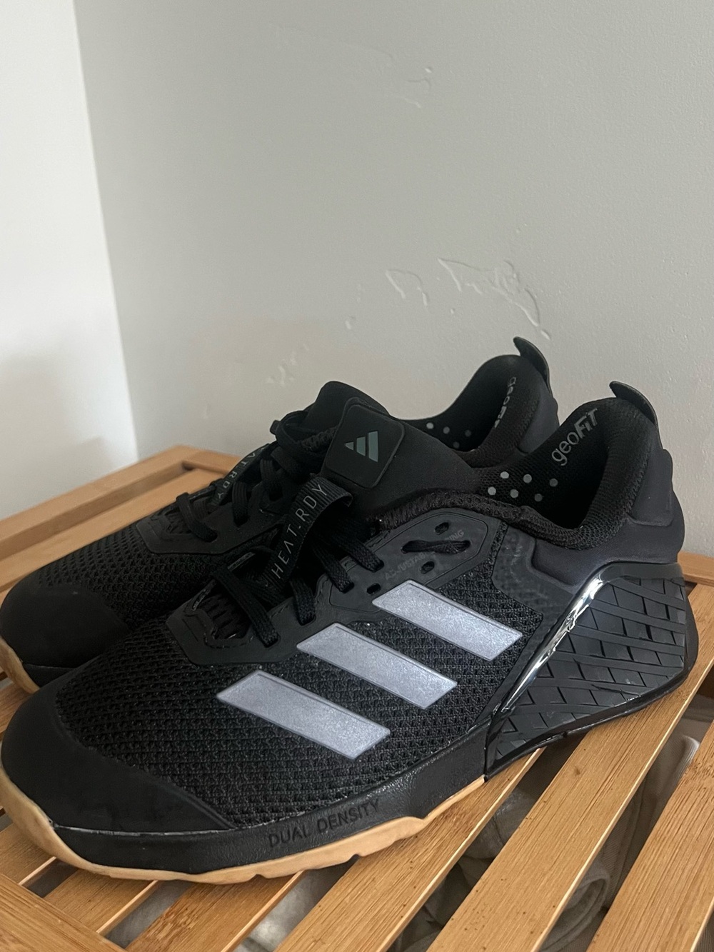 adidas Dropset 3 Training Shoes in Core Black / Grey Four, size 8 Woman’s